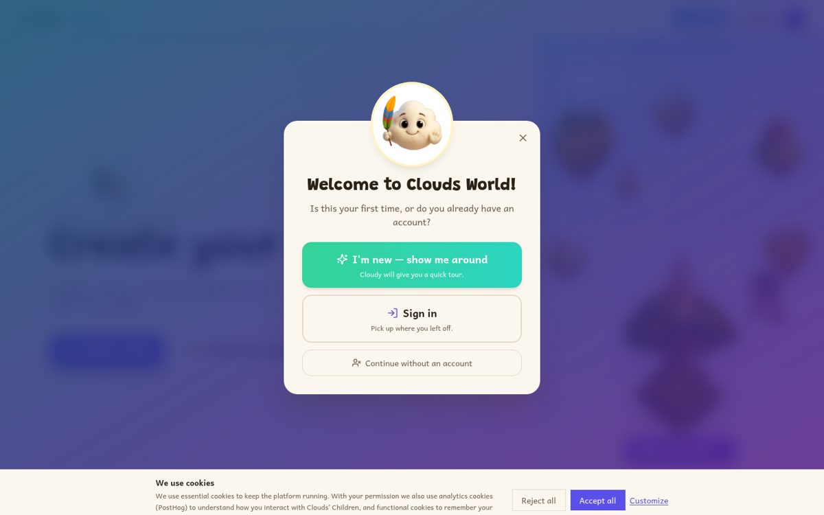 Application cloudyapp.io